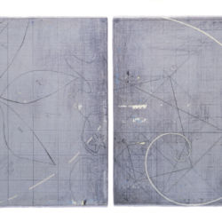 1998 - Gustav Mahler - Acrylique et crayon. Papier fort sur bois - 96 x 152 cm