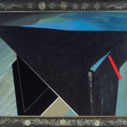 1986 - La maison de l'ange - Acrylique - 120 x 153 cm