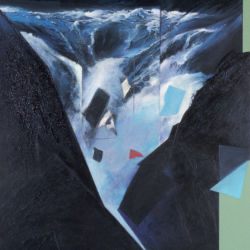 1988 - Lontano - Acrylique - 117 x 150 cm