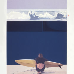 1978 - Surf surface - Sérigraphie - 88 x 58,5 cm