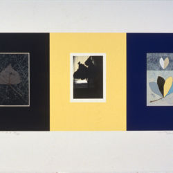 1993 - Triangles - Sérigraphie 49 x 80 cm